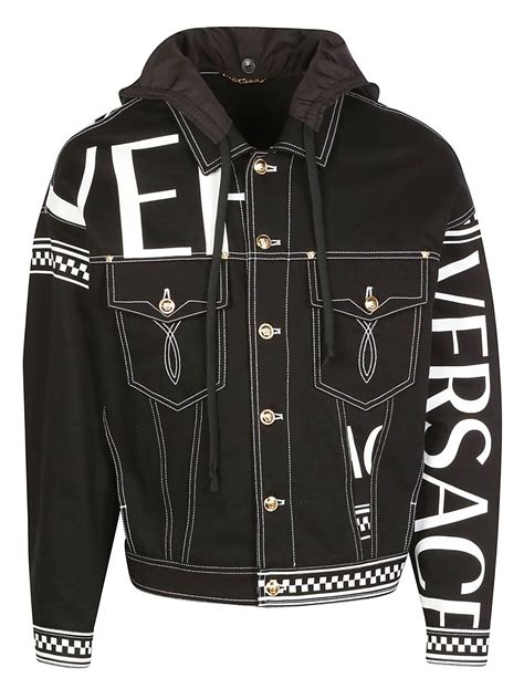 versace coats for sale|Versace denim jacket men.